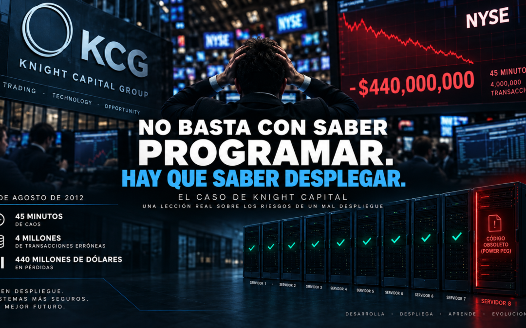 NO BASTA CON SABER PROGRAMAR. HAY QUE SABER DESPLEGAR.